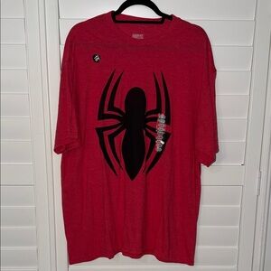 NEW Red Spiderman Graphic Men's Shirt-XXL